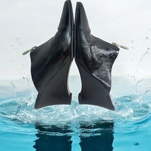 Brighton Vintage woman's size 9M. These are very shinny Patten leather.